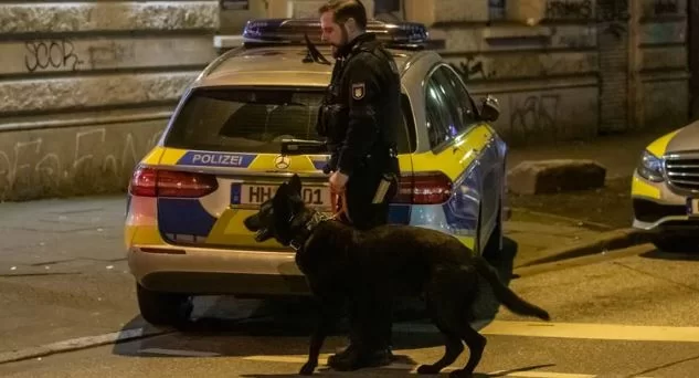 Hamburg: Un bărbat a înjunghiat cu un cuțit un câine polițist